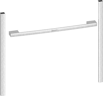 NEFF Z9045MY0 - комплект Flex Design Kit, 45 см, серебристо-металлический, для одной компактной духовки