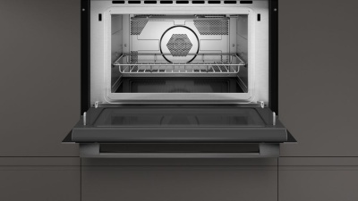 МИКРОВОЛНОВАЯ ПЕЧЬ NEFF C1AMG84G0 - N50, ГРАФИТОВЫЙ СЕРЫЙ, ГОРЯЧИЙ ВОЗДУХ, ГАРАНТИЯ 7 ЛЕТ, РАЗМЕРЫ 60 X 45 СМ