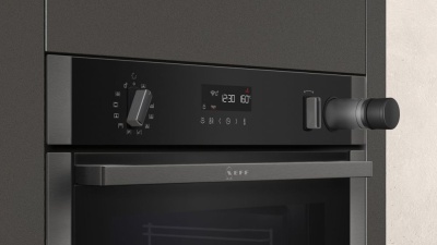 ДУХОВКА NEFF B4AVM4AG0 - N50, ВЫДВИЖНАЯ И СКРЫТАЯ, ПОДАЧА ПАРА, ГАРАНТИЯ 7 ЛЕТ, 60 СМ