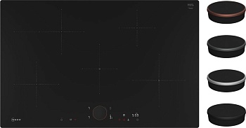 ИНДУКЦИОННАЯ ПАНЕЛЬ NEFF T58PYF4C0 - N90, ЗАПОДЛИЦО С ПОВЕРХНОСТЬЮ, ЗОНА ДЛЯ ЗАПЕКАНИЯ, ПОВОРОТНАЯ ПАНЕЛЬ, ГАРАНТИЯ 7 ЛЕТ, 80 СМ