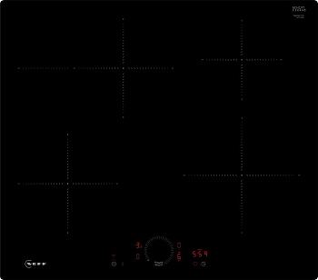 ИНДУКЦИОННАЯ ПАНЕЛЬ NEFF T56PHF1C0 - N70, ЗАПОДЛИЦО С ПОВЕРХНОСТЬЮ, ЗОНА ОБЖАРКИ, ПОВОРОТНОЕ КАСАНИЕ, ГАРАНТИЯ 7 ЛЕТ, 60 СМ