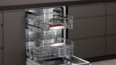 ПОСУДОМОЕЧНАЯ МАШИНА NEFF S255EB803E - N50 XXL, ПОЛНОСТЬЮ ИНТЕГРИРОВАННАЯ, TIMELIGHT, ГАРАНТИЯ 7 ЛЕТ, 60 СМ