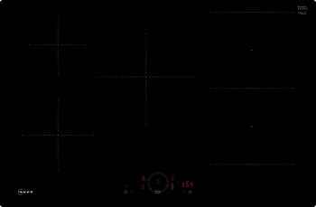ИНДУКЦИОННОЕ ПОЛЕ NEFF T58PHW1C0 - N70, ЗАПОДЛИЦО С ПОВЕРХНОСТЬЮ, КОМБИНИРОВАННАЯ ЗОНА, ПОВОРОТНОЕ КАСАНИЕ, ГАРАНТИЯ 7 ЛЕТ, 80 СМ