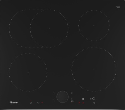 ИНДУКЦИОННАЯ ПАНЕЛЬ NEFF T56FUF1L0 - N90, БЕСКАРКАСНАЯ, ЗОНА ДЛЯ ЗАПЕКАНИЯ, ПОВОРОТНАЯ ПАНЕЛЬ, ГАРАНТИЯ 7 ЛЕТ, 60 СМ